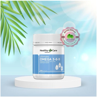 ( Đủ Bill+Tem chemist) Omega 369 của Healthy Care Úc 200 viên