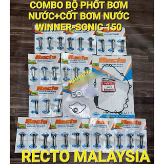 Combo bộ phốt bơm,trục bơm,cốt bơm,ron nồi,ron côn cho Winner v1,Sonic 150