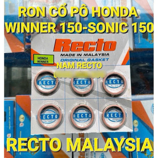 Ron pô,ron cổ pô Winner v1,2,3,4,sonic 150 chính hãng Recto Malaysia