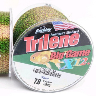 cước câu cá cước mỹ trilene 3D tàng hình 500m siêu tải