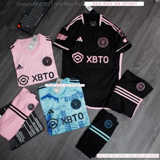 [Rẻ Vô Địch] Áo Bóng Đá CLB INTER MIAMI - mẫu XANH Hồng - Chất Polyeste - Hàng Thái Lan-Chuẩn Thi Đấu Quốc Tế