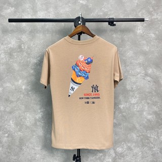 TEE THUN NEW ERA CÂY KEM ĐEN ( AUTH )