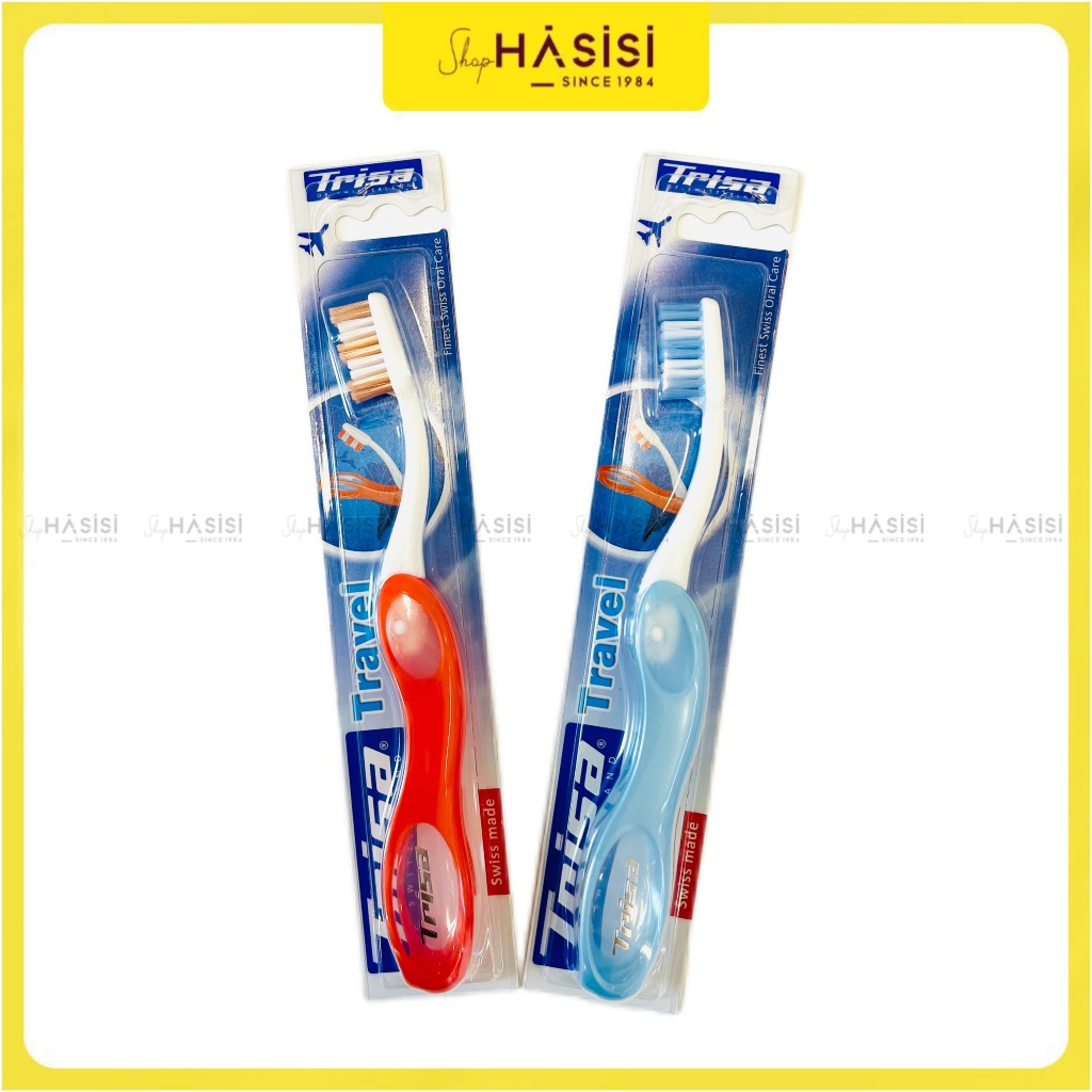 Bàn Chải Xếp TRISA - Travel Medium