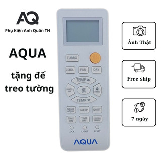 [ Chính hãng kèm đế treo tường ] Điều khiển điều hòa Aqua┃Remote máy lạnh Aqua