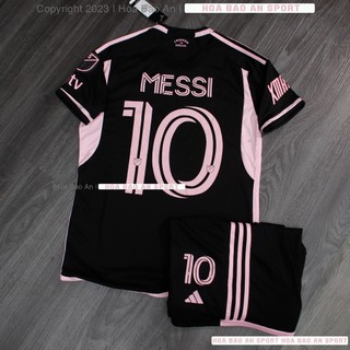 Set Bộ Thể Thao Nam Quần Áo Đá Banh Inter Miami màu Xanh Vải Thái Chuẩn Áo Thi Đấu - Quần Áo Bóng Đá Miami 2021