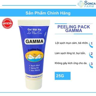 Kem lột mụn peeling pack gamma 25g lột sạch mụn đầu đen, mụn cám