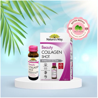 (Hàng Úc Chuẩn) Collagen Shot Nature Way Beauty hộp 10 ống
