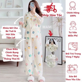 [BEST SELLER] ( 40kg - 85kg ) Đồ Bộ Bầu Và Sau Sinh , Pijama , Đũi Mềm , Siêu Mát , Form Dễ Mặc ,MCN