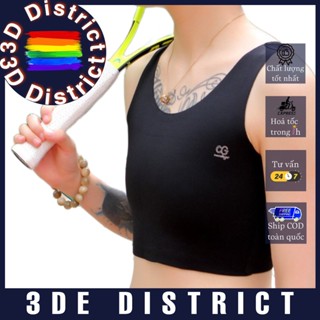 [HOẢ TỐC] Áo Nịt Ngực Không Viền, Siêu Mỏng Nhẹ cho Tomboy/ Transguy,  Áo bó ngực tròng cổ - Không gài không kéo