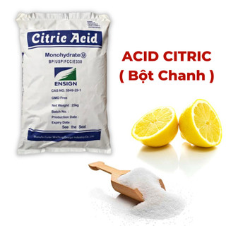 1kg Axit Chanh, Acid Chanh, acid Citric, Axít Citric, bột tạo chua, bột chanh, chất điều chỉnh PH