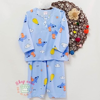 Bộ tole quần dài tay dài bé trai 14-15kg