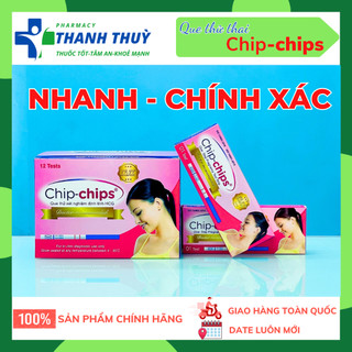QUE THỬ THAI CHIP CHIPS - Nhanh Chóng Chính Xác 99% - Che Tên Sản Phẩm Khi Giao Hàng