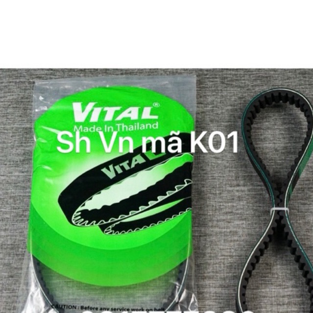 Dây curoa ,dây đai sh Việt SH2012-2019 2020 2021 2022 VITAL MADE IN THAILAND