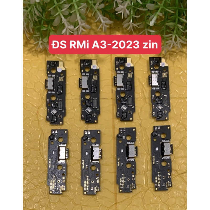 cụm bo mạch sạc xiaomi redmi a3-2023 zin/ cụm đuôi sạc redmi a3-2023 zin/ cụm sạc redmi a3-2023 zin 