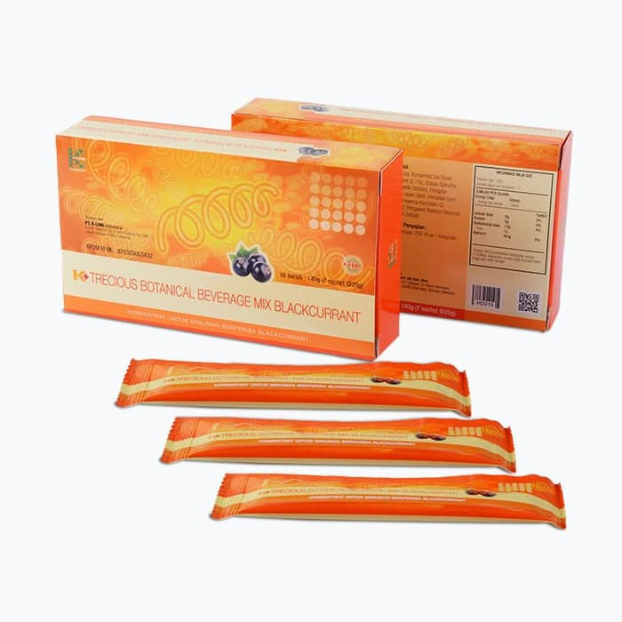 TPBS tảo Kink K- Trecious Botanical Beverage Mix Curant With Spirulina – 7 gói/hộp