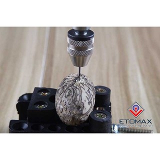Khoan tay mini v4, tặng kèm 10 mũi khoan mini