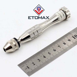 Khoan tay mini v4, tặng kèm 10 mũi khoan mini