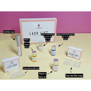 Set Uốn Mi Colagen 3D - 6D