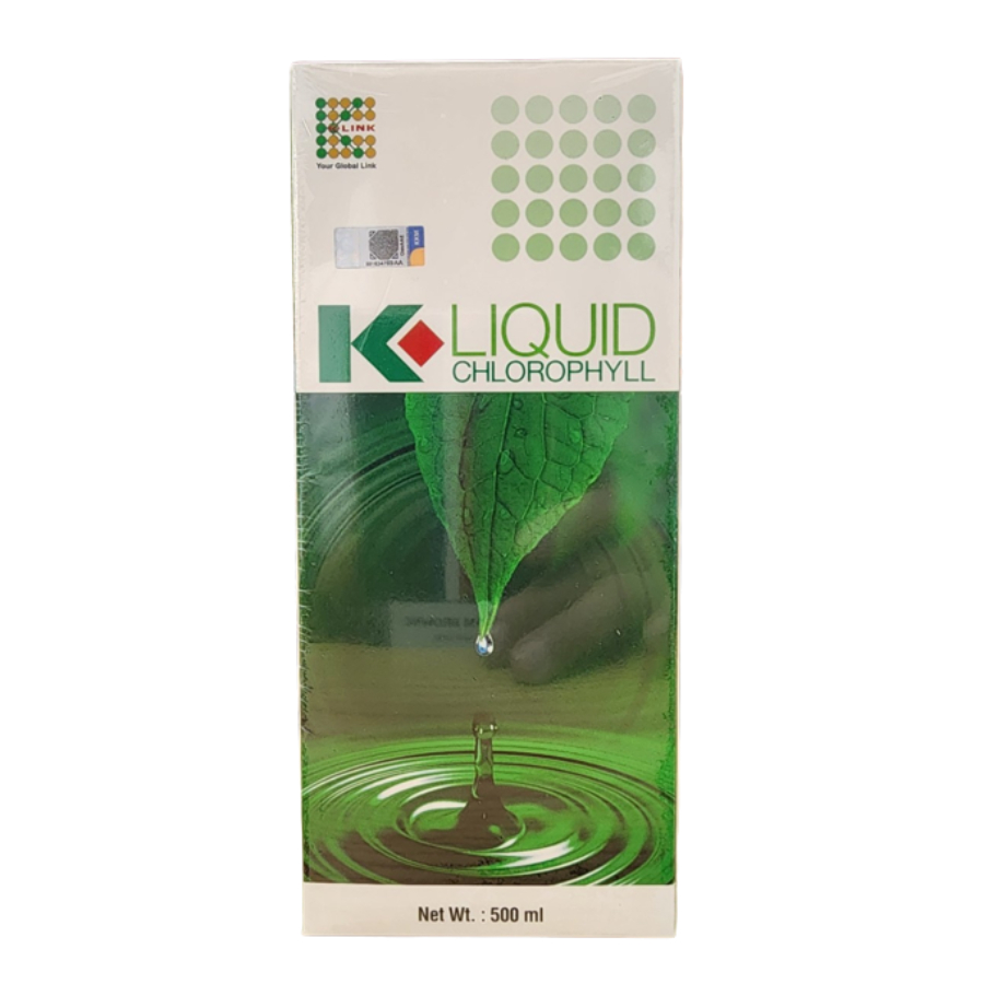 [ Diệp lục klink ] Diệp lục nước K-link Liqid Chlorophyll Malays - tăng cường sức đề kháng - 500 ml