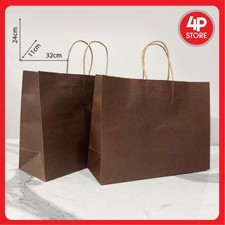 COMBO 100 Túi 32x24x11cm Kraft Ngang [ Q7 ] NHIỀU MÀU