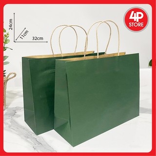 COMBO 100 Túi 32x24x11cm Kraft Ngang [ Q7 ] NHIỀU MÀU