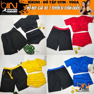 Đồ Bơi Cặp Nam Nữ Mặc Đi Biển Bin Sports CB074