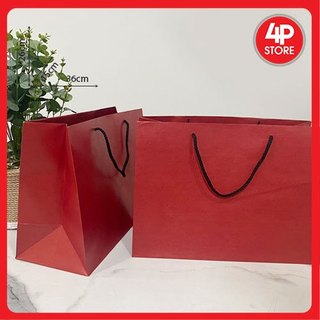01 Túi [ Nhiều size ] Kraft Xịn màu Đỏ [ Q7 ]