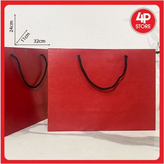01 Túi [ Nhiều size ] Kraft Xịn màu Đỏ [ Q7 ]