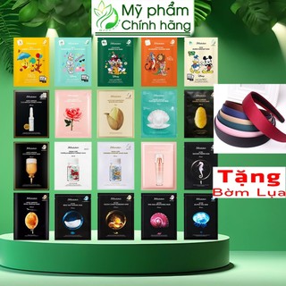 Mặt Nạ JM SOLUTION Hàn Quốc [HỘP 10 MẾNG TẶNG 1 BỜM] Ngọc Trai, Hoa Hồng, Ốc Sên, Trứng Cá, Mật Ong, Cấp Ẩm, Dưỡng Trắng