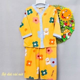 [15-16kg] Đồ bộ tole/lanh dài cho bé gái 15-16kg