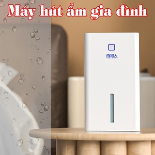 Máy Hút Ẩm Gia Đình - Máy Hút Ẩm Mini Dung Tích Chứa 1L