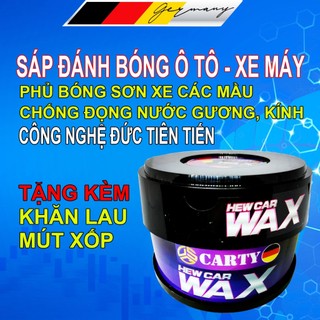 [Siêu Bóng] Sáp Đánh Bóng Ôtô - Phủ Bóng Ôtô Nano Wax - Đánh Bóng Sơn Xe Ôtô Làm Tăng Độ Bóng Cho Xe