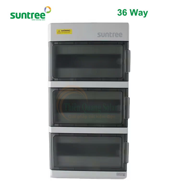 Vỏ tủ điện nhựa chống nước ngoài trời 36 module hãng Suntree