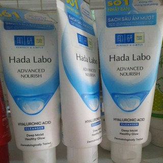 sữa rửa mặt hadalabo dưỡng ẩm 80g.