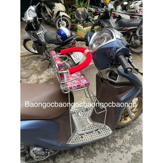 Ghế ngồi xe máy cho bé xe vision có vòng