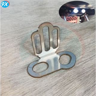 (Inox 1cặp)  Pát Lắp Bi Cầu Mini Chân Phuộc/ Chảng Pa Xe Winner, Ex150, Ex155,.. 2 Sọc, 3 Sọc