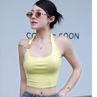 Áo thun mịn cổ yếm khoen thiết kế by thaobibi