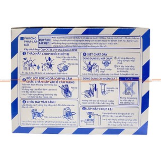 Ổ cắm Data CAT5 Panasonic, Hạt mạng WEV2488SW [Dòng WIDE]