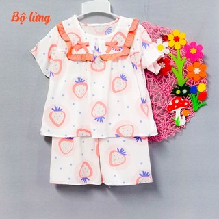 [38-42kg] Đồ bộ tole đùi, lửng cho bé gái từ 38-42kg (shop anan)