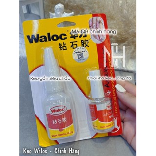  Keo waloc chính hãng keo bê tông gắn đá keo đính charm đá phụ kiện nail chính hãng 