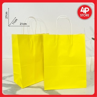 01 túi kraft xịn màu vàng tươi