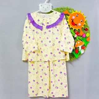 [12-13kg] Đồ bộ tole tay dài quần dài bé gái 12-13kg