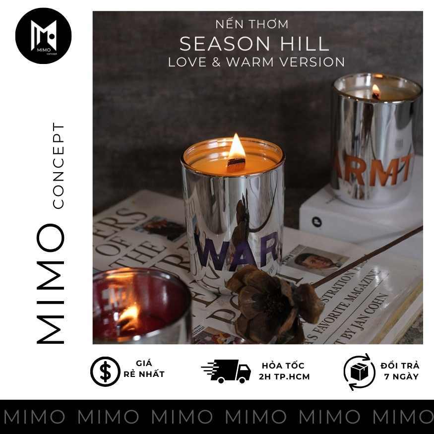 NẾN THƠM CAO CẤP SEASON HILL- LOVE&WARM VERSION - QUÀ TẶNG NẾN THƠM CAO CẤP