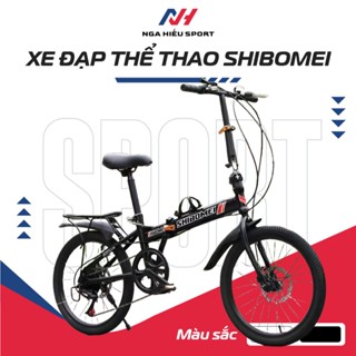 [Tặng Full Phụ Kiện] Xe Đạp Gấp Shibomei Bánh 20 Inch - Gọn Nhẹ Tiện Lợi, Thích Hợp Cho Trẻ Em Và Người Lớn