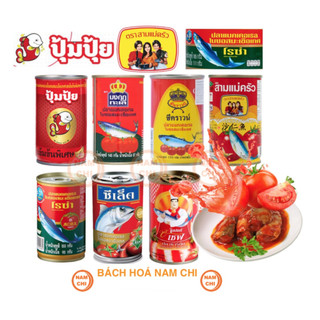 CÁ HỘP SỐT CÀ THÁI LAN CÁC LOẠI - Thành Phần Chính Cá Nục Sốt Cà Chua Thơm Ngon Tiện Lợi
