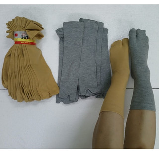 Vớ gối Nữ cổ cao BẮP CHUỐI GẦN ĐẦU tất vớ xỏ ngón dầy dài 35cm đi nắng HÀNG CÔNG TY T&T