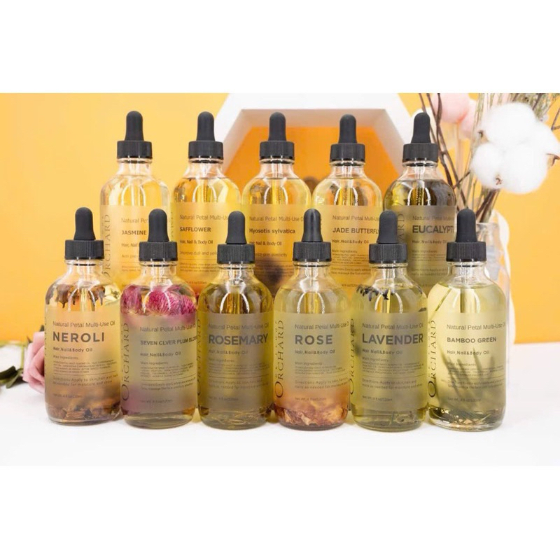 Tinh dầu massage mặt các mùi 60ml