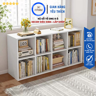 ⚡ MẪU MỚI ⚡ Kệ Gỗ Đa Năng Kệ Gỗ Tổ Ong Nhiều Tầng Lắp Ghép Tiện Dụng