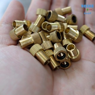 Đầu vòi bơm, đầu chuyển đổi van xe đạp sang van xe máy,van pháp sang van mĩ,bằng đồng - giá 1 cái