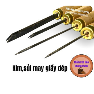 Kim may giày, Sủi đế giày dép, Dùi lỗ giày dép, Kim may móc chỉ giày, dụng cụ sửa giày dép